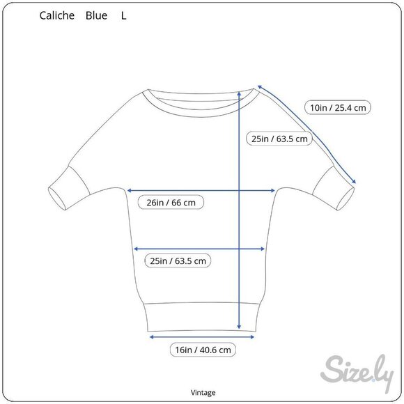 Caliché Vintage Womens Short-Sleeve Navy Tropical Elastic Hem Hawaiian Top L - Picture 8 of 9